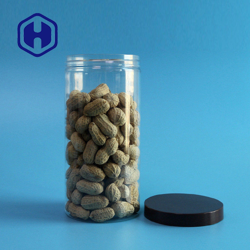 750 मिली लीक प्रूफ प्लास्टिक जार स्ट्रेट साइडेड क्लियर लॉन्ग वायर कॉइल पैकेजिंग पीईटी वाइड माउथ