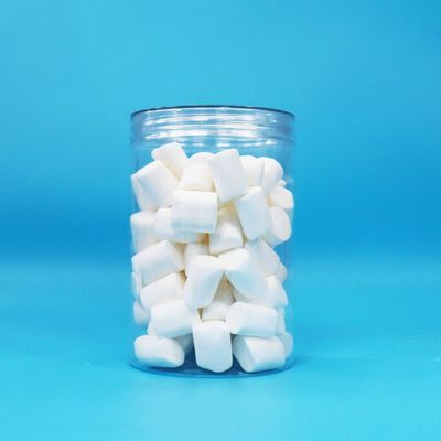 Packaging Clear Cap Transparent PET Tall Round Plastic Candy Nuts Cookies Jar
