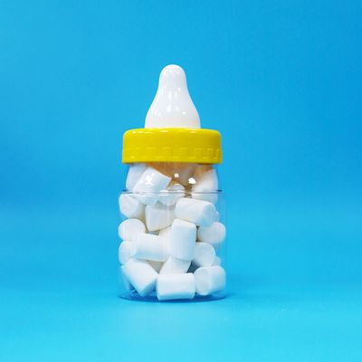 खाद्य ग्रेड पारदर्शी पीईटी प्लास्टिक सील जार पेंच कैप खाद्य कैंडी कुकीज़ के लिए