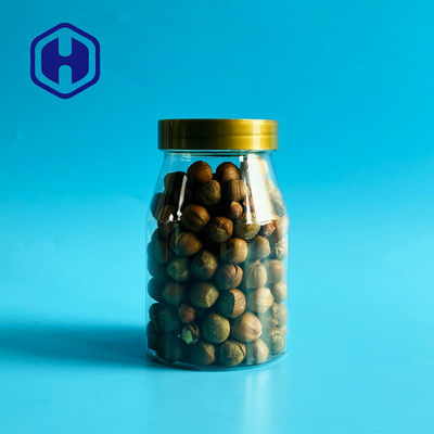 बिस्किट पैकेजिंग डिस्पोजेबल खाली 16oz 470ml पीईटी जार बोतल